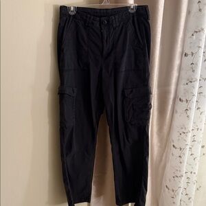 Women American Eagle Black Cargo Pants